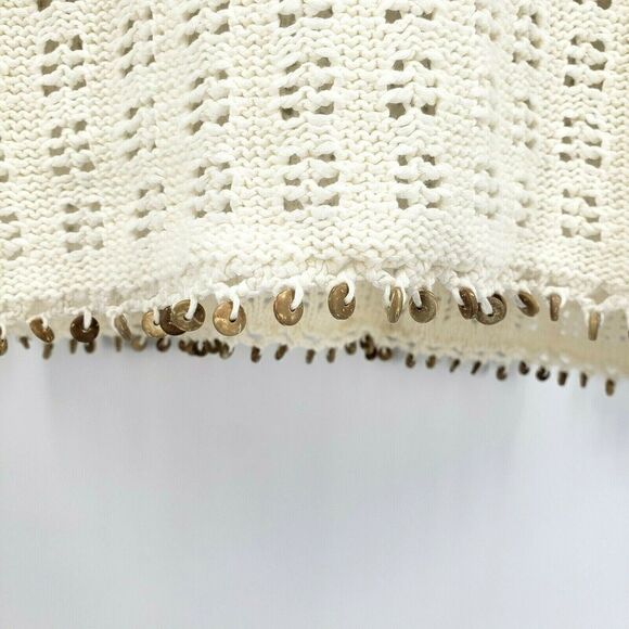 Tommy Bahama Knit Sailor Collar Sweater Ivory - Picture 8 of 12